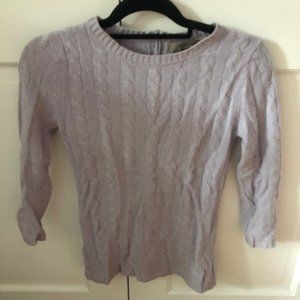 Cashmere Cable Knit Sweater